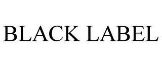 BLACK LABEL trademark