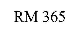 RM 365 trademark