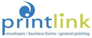 PRINTLINK ENVELOPES · BUSINESS FORMS · GENERAL PRINTING trademark