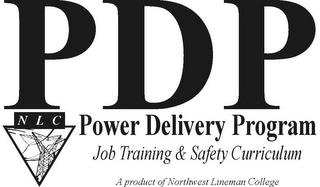 PDP NLC POWER DELIVERY PROGRAM JOB TRAINING & SAFETY CURRICULUM A PRODUCT OF NORTHWEST LINEMAN COLLEGE trademark