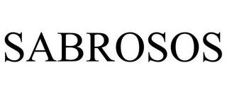 SABROSOS trademark