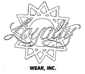 LOYALTY WEAR, INC. trademark