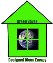 GREEN SAVES DESIGNED CLEAN ENERGY trademark