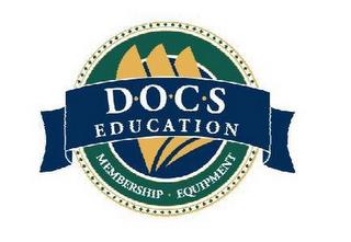 D·O·C·S EDUCATION MEMBERSHIP - EQUIPMENT trademark