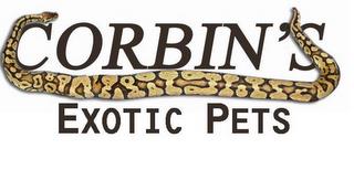 CORBIN'S EXOTIC PETS trademark