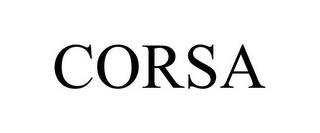 CORSA trademark