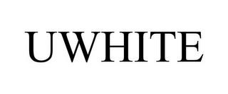 UWHITE trademark