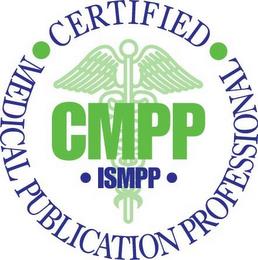 · CERTIFIED · MEDICAL PUBLICATION PROFESSIONAL CMPP · ISMPP · trademark