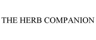 THE HERB COMPANION trademark