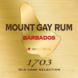 MOUNT GAY RUM BARBADOS SINCE 1703 OLD CASK SELECTION trademark