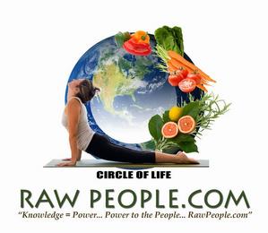 CIRCLE OF LIFE RAW PEOPLE.COM "KNOWLEDGE = POWER... POWER TO THE PEOPLE... RAWPEOPLE.COM. trademark