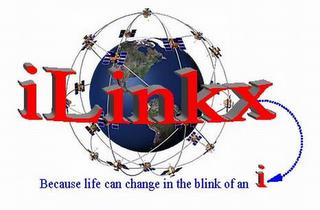 ILINKX BECAUSE LIFE CAN CHANGE IN THE BLINK OF AN I trademark