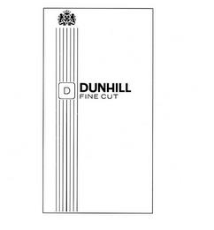 D DUNHILL FINE CUT trademark