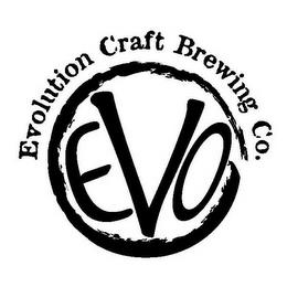 EVOLUTION CRAFT BREWING CO. EVO trademark