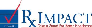 NACDS RXIMPACT TAKE A STAND FOR BETTER HEALTHCARE trademark