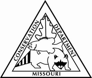 MISSOURI CONSERVATION DEPARTMENT trademark