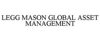 LEGG MASON GLOBAL ASSET MANAGEMENT trademark