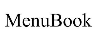 MENUBOOK trademark