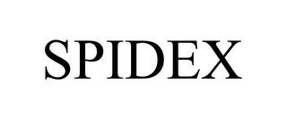 SPIDEX trademark