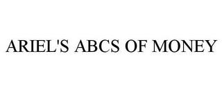 ARIEL'S ABCS OF MONEY trademark