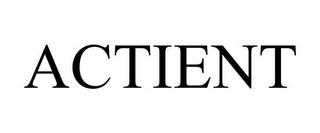 ACTIENT trademark