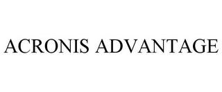 ACRONIS ADVANTAGE trademark