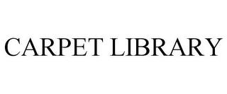 CARPET LIBRARY trademark