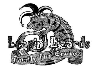 LEAPIN' LIZARDS FAMILY FUN CENTER trademark