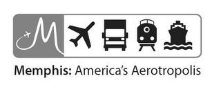 M MEMPHIS: AMERICA'S AEROTROPOLIS trademark