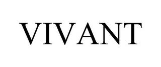 VIVANT trademark