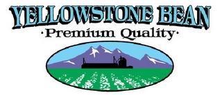 YELLOWSTONE BEAN · PREMIUM QUALITY · trademark