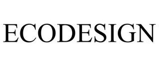 ECODESIGN trademark