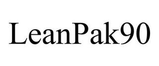 LEANPAK90 trademark