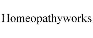 HOMEOPATHYWORKS trademark