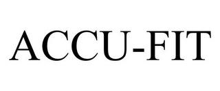 ACCU-FIT trademark