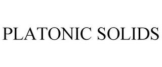 PLATONIC SOLIDS trademark