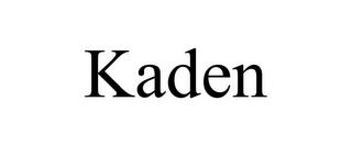 KADEN trademark