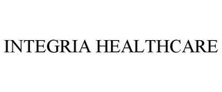 INTEGRIA HEALTHCARE trademark