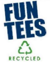 FUN TEES RECYCLED trademark