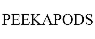 PEEKAPODS trademark