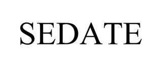 SEDATE trademark