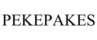 PEKEPAKES trademark