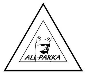 ALL-PAKKA trademark