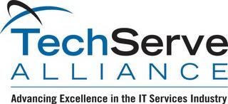 TECHSERVE ALLIANCE ADVANCING EXCELLENCE IN THE IT SERVICES INDUSTRY trademark