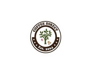 COFFEE DIRECT EST. 2004 trademark