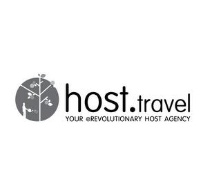 HOST.TRAVEL YOUR EREVOLUTIONARY HOST AGENCY trademark