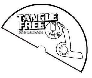 TANGLE FREE CORD RETRACTOR trademark