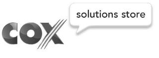 COX SOLUTIONS STORE trademark