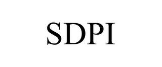 SDPI trademark