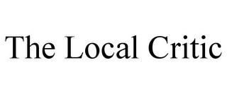 THE LOCAL CRITIC trademark